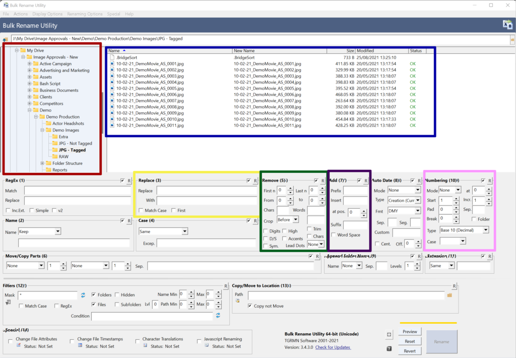 mass rename program download